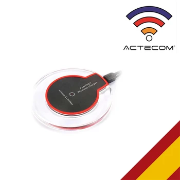 

ACTECOM Cargador INALAMBRICO QI Fast Carga RAPIDA Samsung Galaxy S8 / S8 Edge + Plus