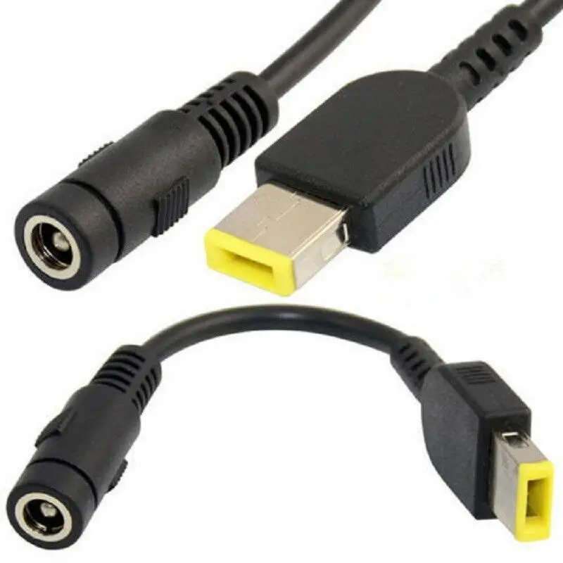 

7.9mm Round Jack to Square End Adapter Pigtail for IBM Lenovo Thinkpad Ultrabook Power Cord