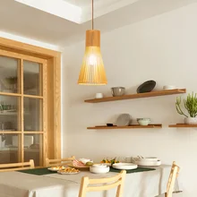 Modern Wood Led Pendant Lights Loft Decor Pendant Lamps Fixtures Kitchen Living Room Hanging Lamps Bedroom Luminaria Suspension Modern Wood Led Pendant Lights Loft Decor Pendant Lamps Fixtures Kitchen Living Room Hanging Lamps Bedroom Luminaria Suspension