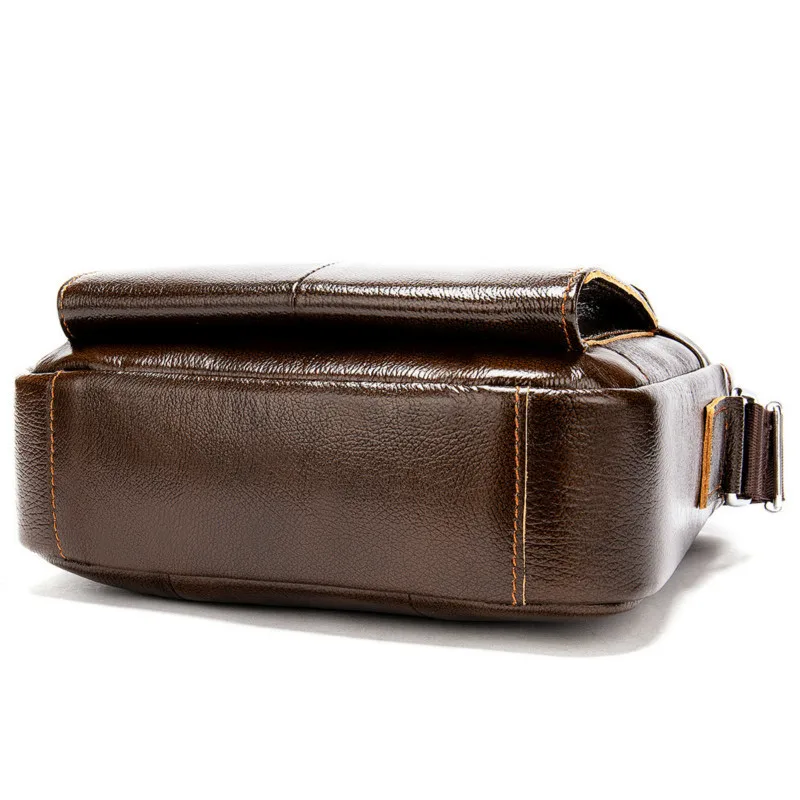 Мужской портфель из натуральной кожи, водонепроницаемая маленькая деловая сумка, Мужская винтажная сумка-мессенджер, Высококачественная сумка для мужчин s