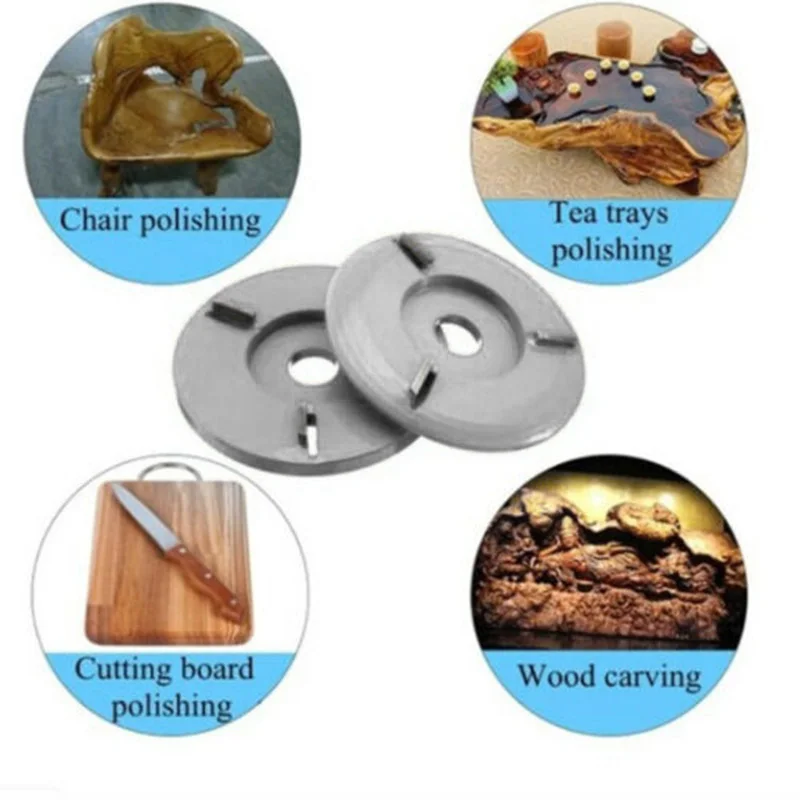 

Wood Carving Disc Angle Grinder Attachment For Tool Angle Grinder Silver