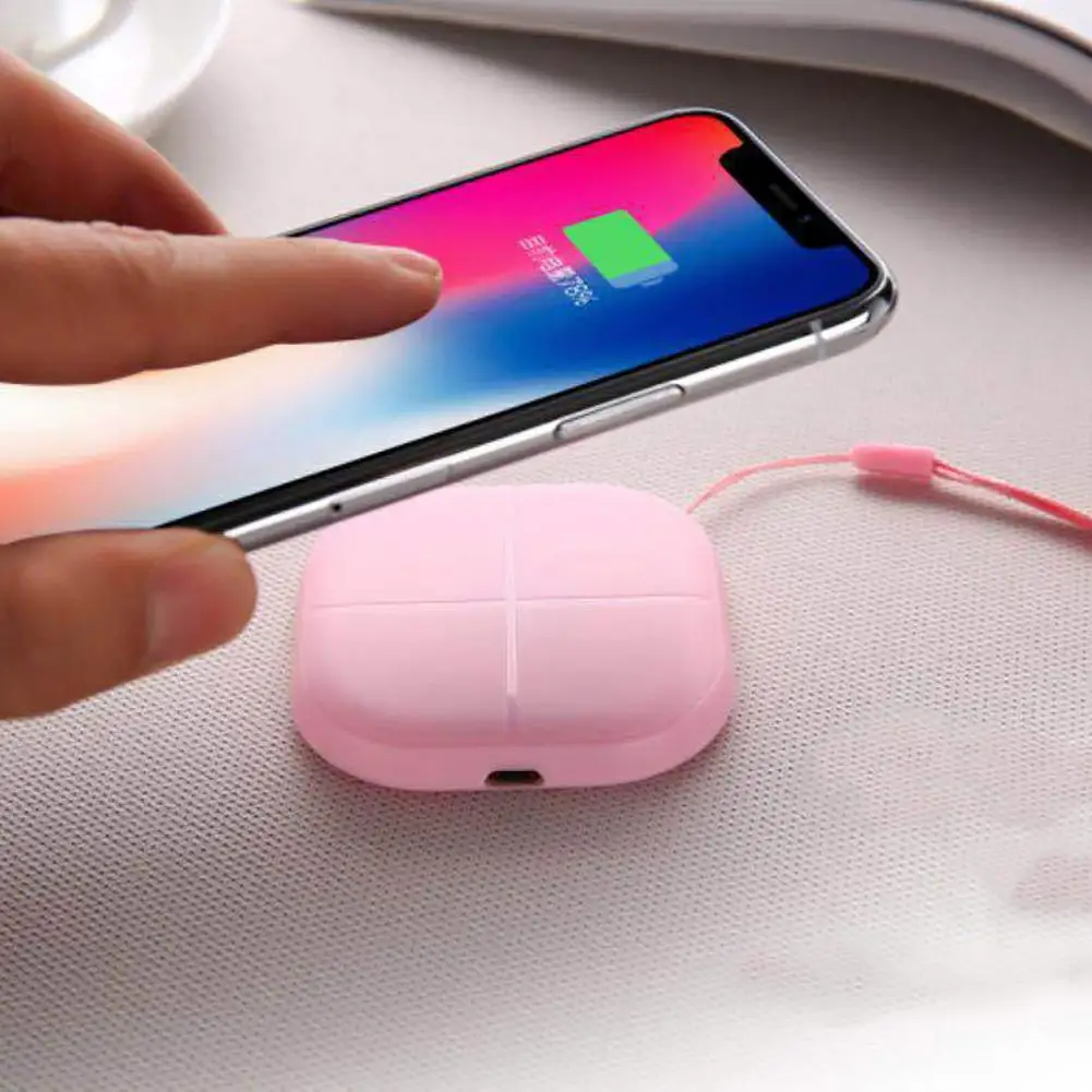 

Wireless Charger Ultra-thin Square Wireless Power Bank For IPhone Samsung Mobile Phone Qi Devices