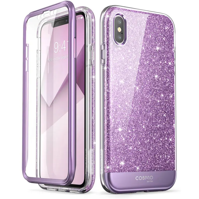 Produktbild von I-Blason Cosmo Series Hülle Für IPhone 14 Plus – Mit Displayschutz, Schlank, Stoßfest, Ozean-Farbdesign