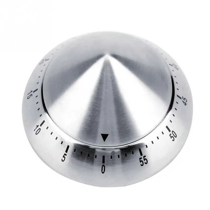 Fashionable Stainless Steel Cooking Timer 60 Minutes Count Down