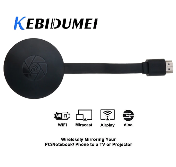 KEBIDUMEI G2 ТВ-палка 2,4G WiFi Дисплей приемник для ключа Anycast HDMI 1080P для Miracast PC PK M2