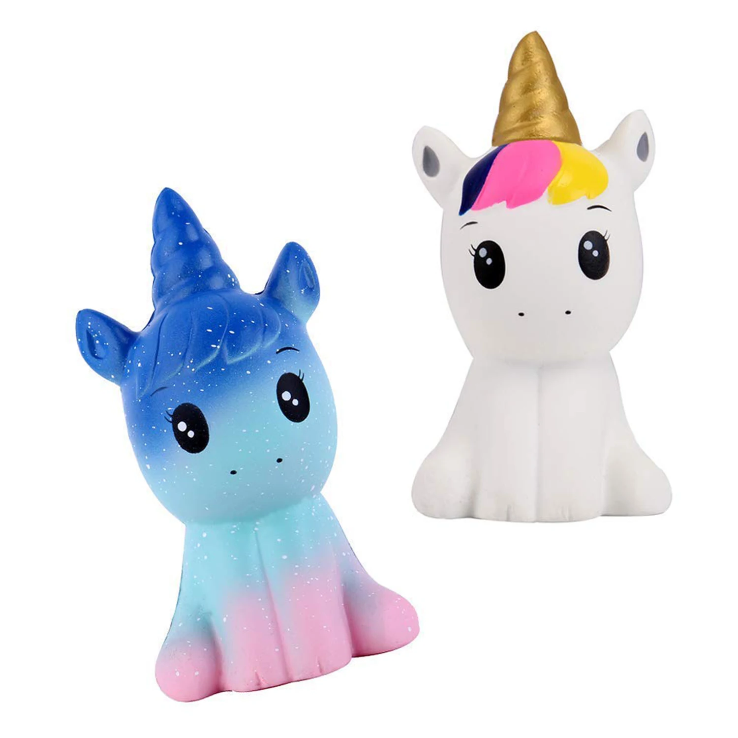 New 12CM Squishy Cute Unicorn Simulation Animal Doll PU Squishy Slow Rising Cream Scented wholesale exquisite 2