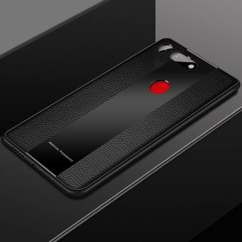 Чехол для Huawei Honor V20 View20 из искусственной кожи чехол закаленного стекла HonorV20