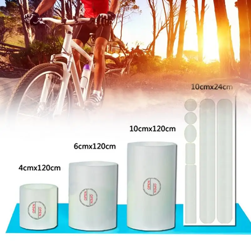 

Transparent Surface Sticker Protector Frame Bicycle Bike MTB Bike Zero-resistant Protection Film 10p