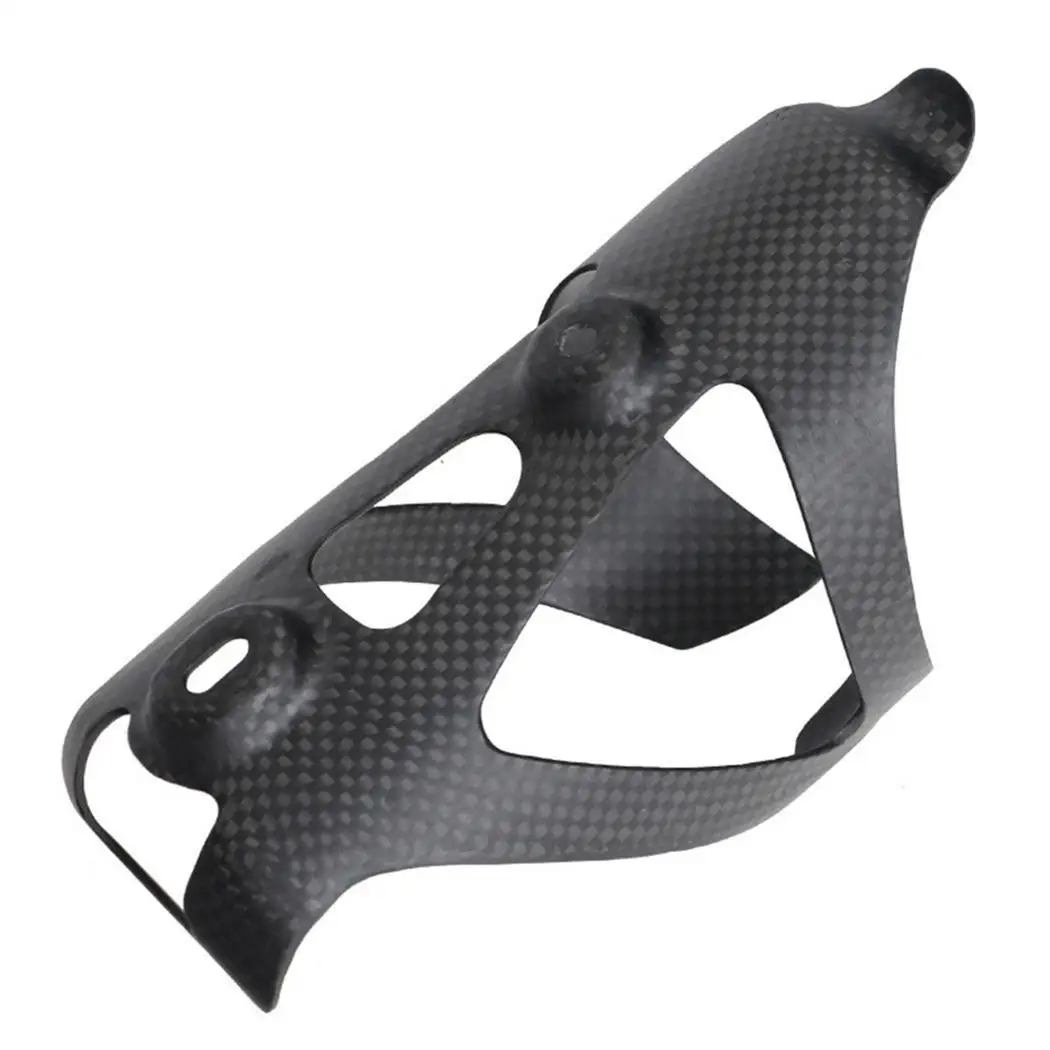 

2019 Full Carbon Fiber Bicycle Water Bottle Cage MTB Road Bike Bottle Holder Ultra Light Cycle Equipment New Black