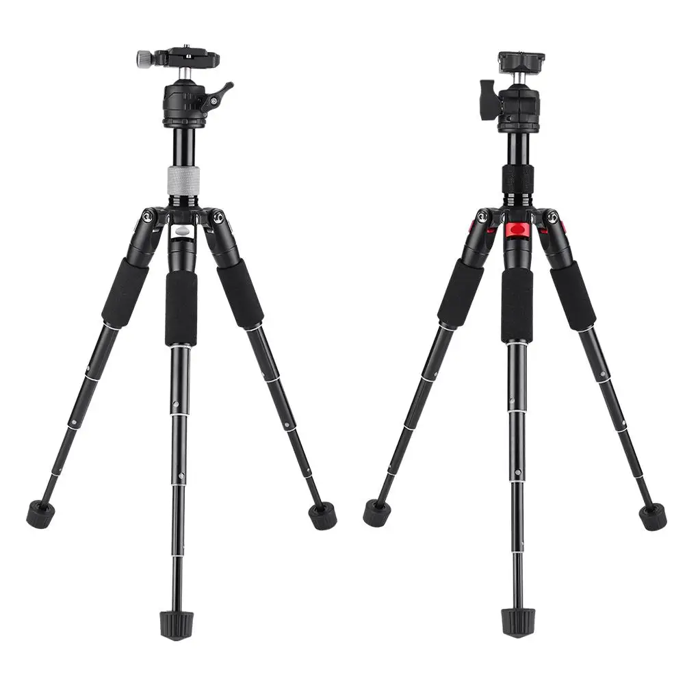 K521 мини штатив портативный Настольный выдвижной 360 градусов Штатив для DSLR