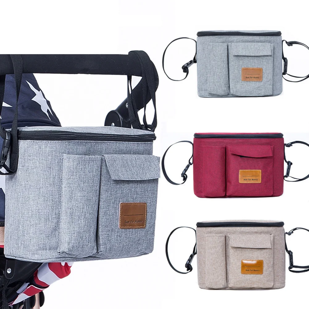 

Diaper Bag For Baby Stuff Nappy Bag Stroller Organizer Baby Bag For Mom Travel Hanging Carriage Pram Buggy Cart Bottle Bag