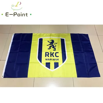 

Netherlands RKC Waalwijk 3ft*5ft (90*150cm) Size Christmas Decorations for Home Flag Banne Gifts