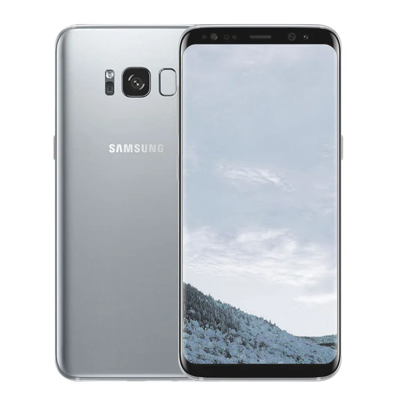 Samsung Galaxy S8 G950U смартфон экран 100% дюйма 4 Гб 64 ГБ одна Sim-карта две sim-карты камера 12 МП