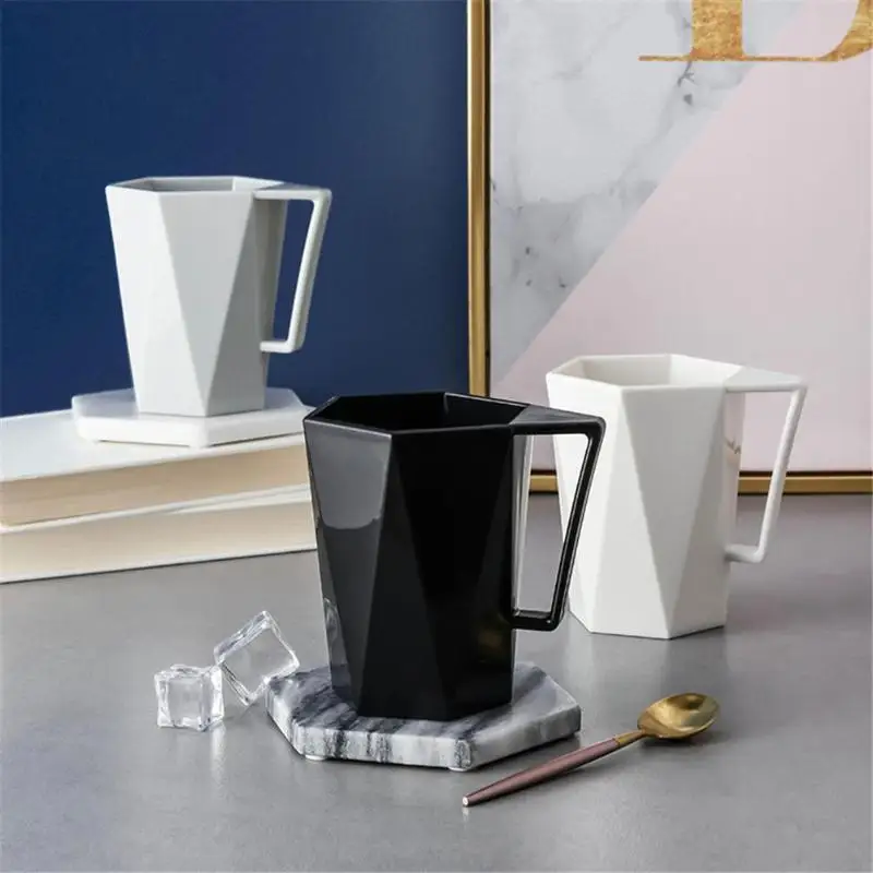 

Wheat Straw Geometry Mouthwash Cup Wash Cup Toothbrush Holder Nordic Wind Water Cup Bathroom Tumblers Bathroom Products