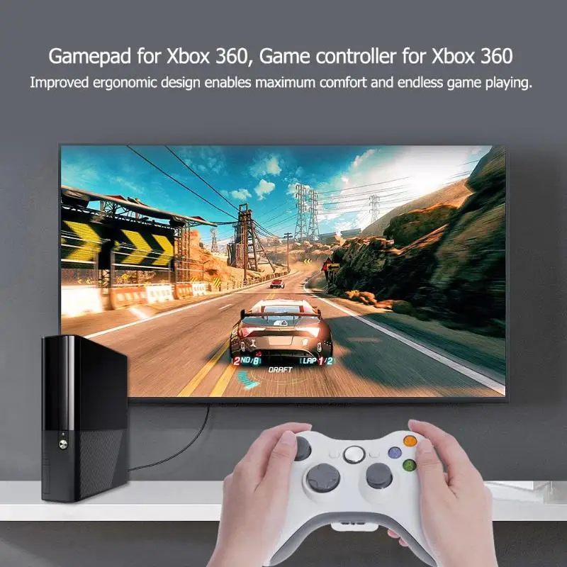 Беспроводной игровой контроллер Bluetooth геймпад для microsoft Xbox 360 для Xbox 360 Slim или ПК Windows USB проводной игровой контроллер