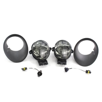 

Bumper Bezels Fog Driving Light Lamp Kit for 2002-08 RAM 1500 03-09 2500 3500 Smoke Lens