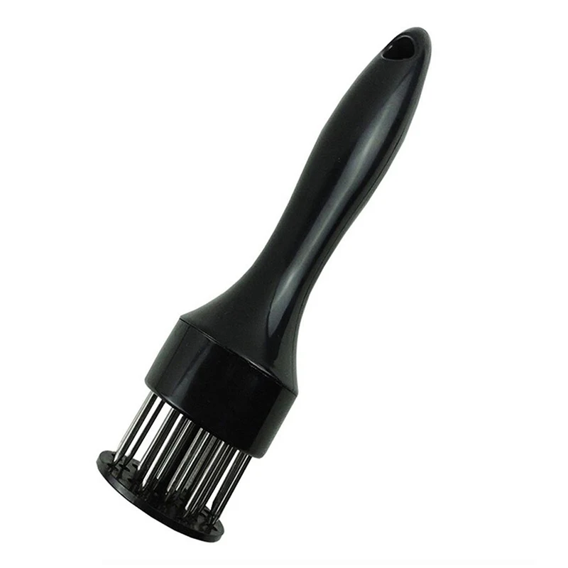 Professional Meat Tenderizer With Stainless Steel needles Black | Дом и сад