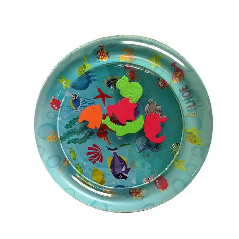 

Inflatable Water Pad Toy Baby Patted Environmentally Friendly PVC Inflatable Prostrate Water Game Cushion Interactive Toy For Ch