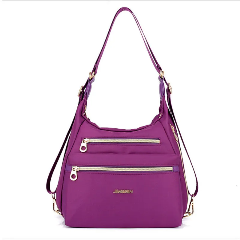 

Multi-function Handbag Women Bag Nylon Cloth Multi-layer Waterproof Single Shoulder Bag Messenger Bag
