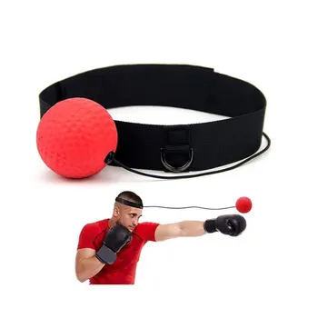 

Speed Ball Boxing Reflex Speed Punch Ball Training Hand Eye Coordination with Headband Improve Reaction Muay Thai Gym Exercise