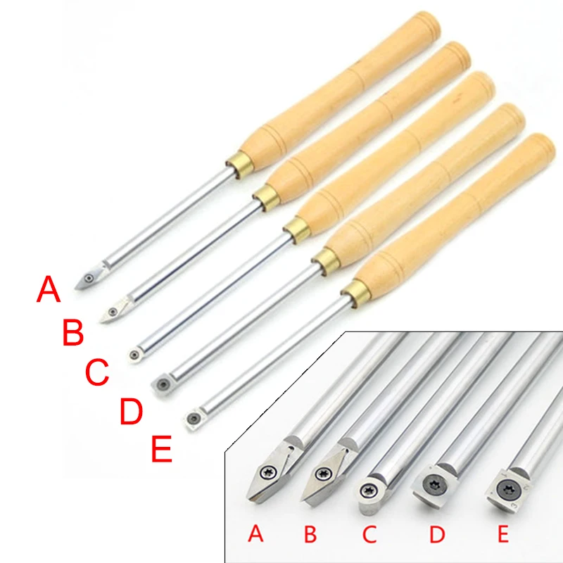 

Tungsten Titanium Alloy Hand-held Woodworking Lathe Tool Turning Sculpture