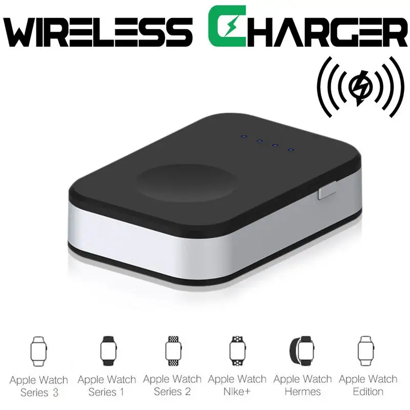 

Wireless Charger For Apple Watch 4 Charging Portable USB Charger Series For iWatch 4 3 2 1 Charger Original Wireless Charging