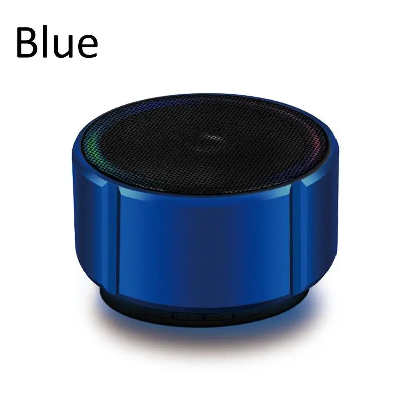 Беспроводной мини Bluetooth динамик дыхательный свет Cannon fm радио TF карта красочный