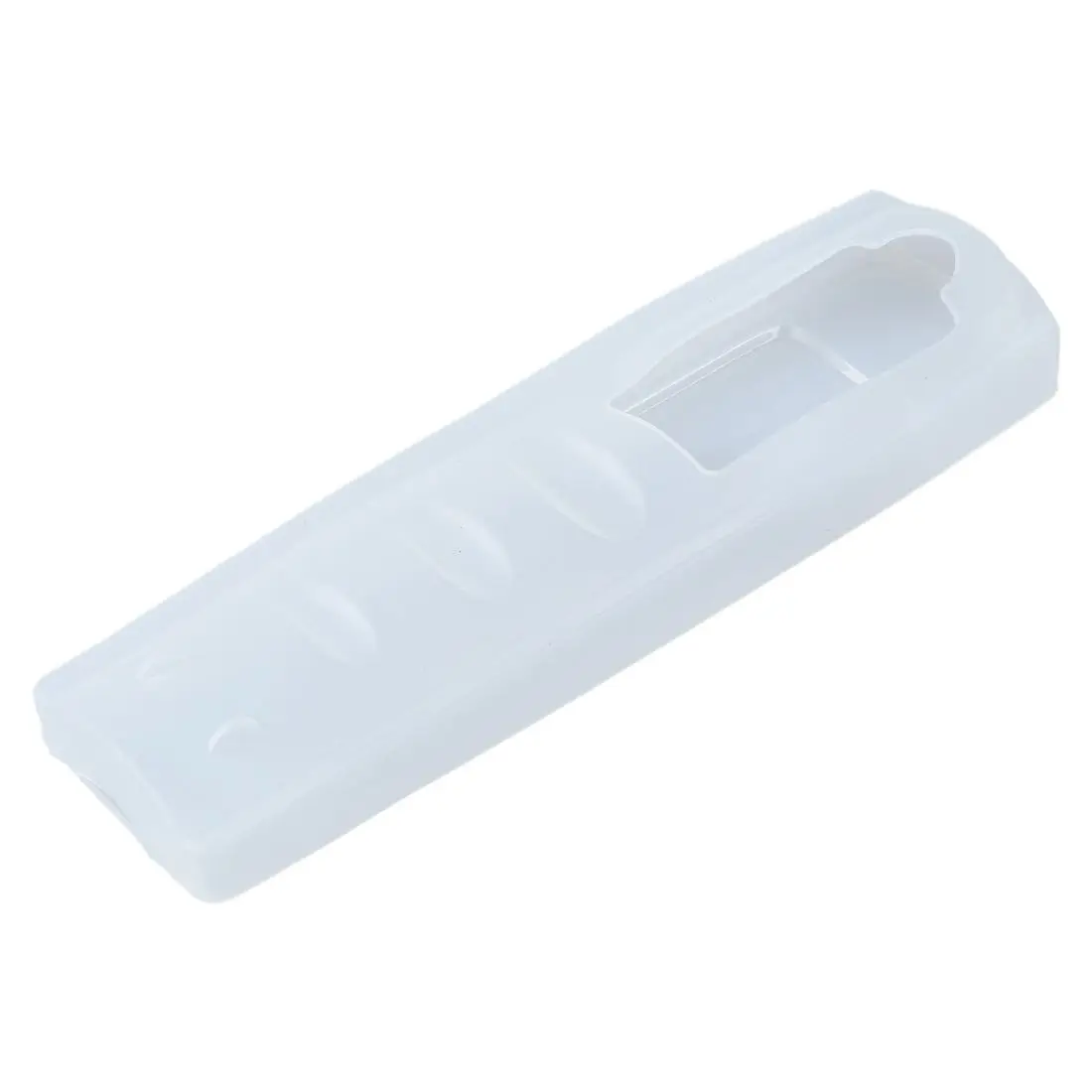 

Remote Control Cover Silicone Transparent TV Remote Control Case Air Conditioning Dust Protect Storage Bag 18.5cm