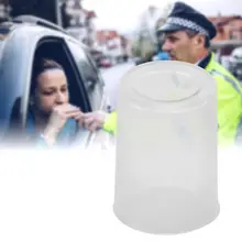 Алкоголь тестер мундштук, 50 шт в наборе, AT6000 Портативный ручной насадка для дутья мундштуки Пластик для брелок Цифровой тестер на алкоголь