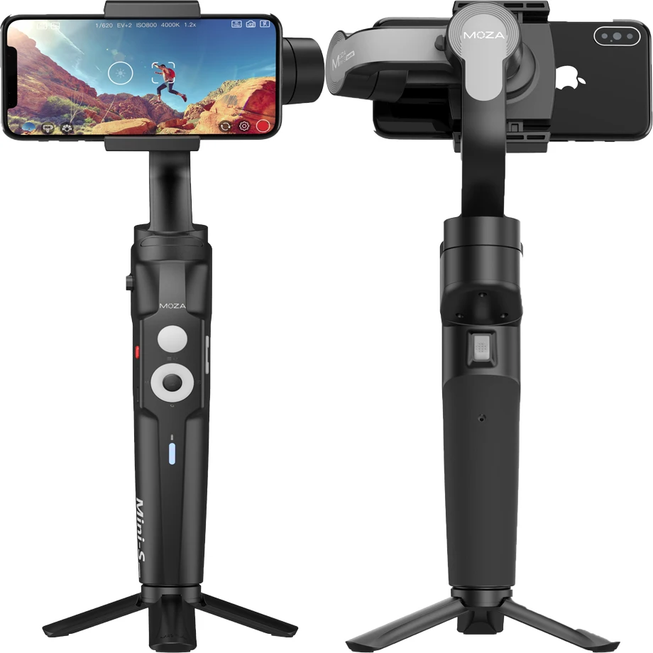 

MOZA MINI MI 3-Axis Handheld Gimbal Stabilizer for Smart phone iPhone X 8 Plus 8 7 Samsung S9 S8 S7 with Maximum Payload 300g