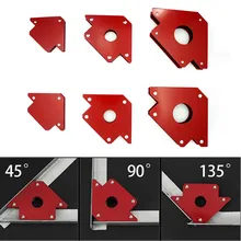 6pcs Multi-angle Magnet Welding Holder Arrow Magnetic Clamp for Welding Magnet 2x 50lbs 2x 25lbs 2x 75lbs Mig Tools