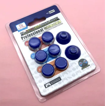 

8 pcs Colorful Analog Thumb Stick Grips Cover for PlayStation 4 PS4 Pro Slim for PS3 Controller Thumbstick Cap for Xbox 360 One