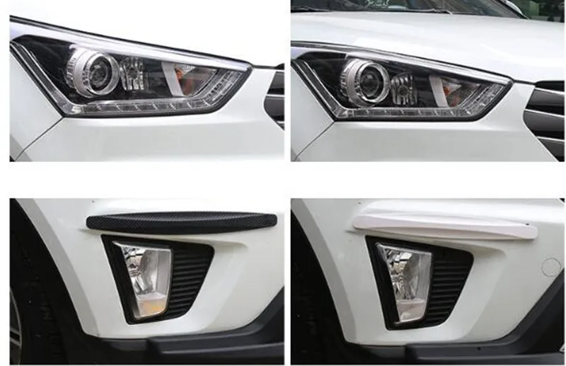 

HOT Car Rubber Bumper Protector Protection Strip for hyundai creta citroen c4 lancer x kia cerato sportage ford kuga Accessories
