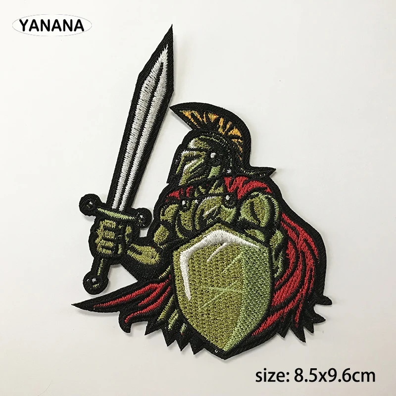 Spartacus embroidery clothes patch clothing accessories decals Iron on clothes DIY Individuality clothes