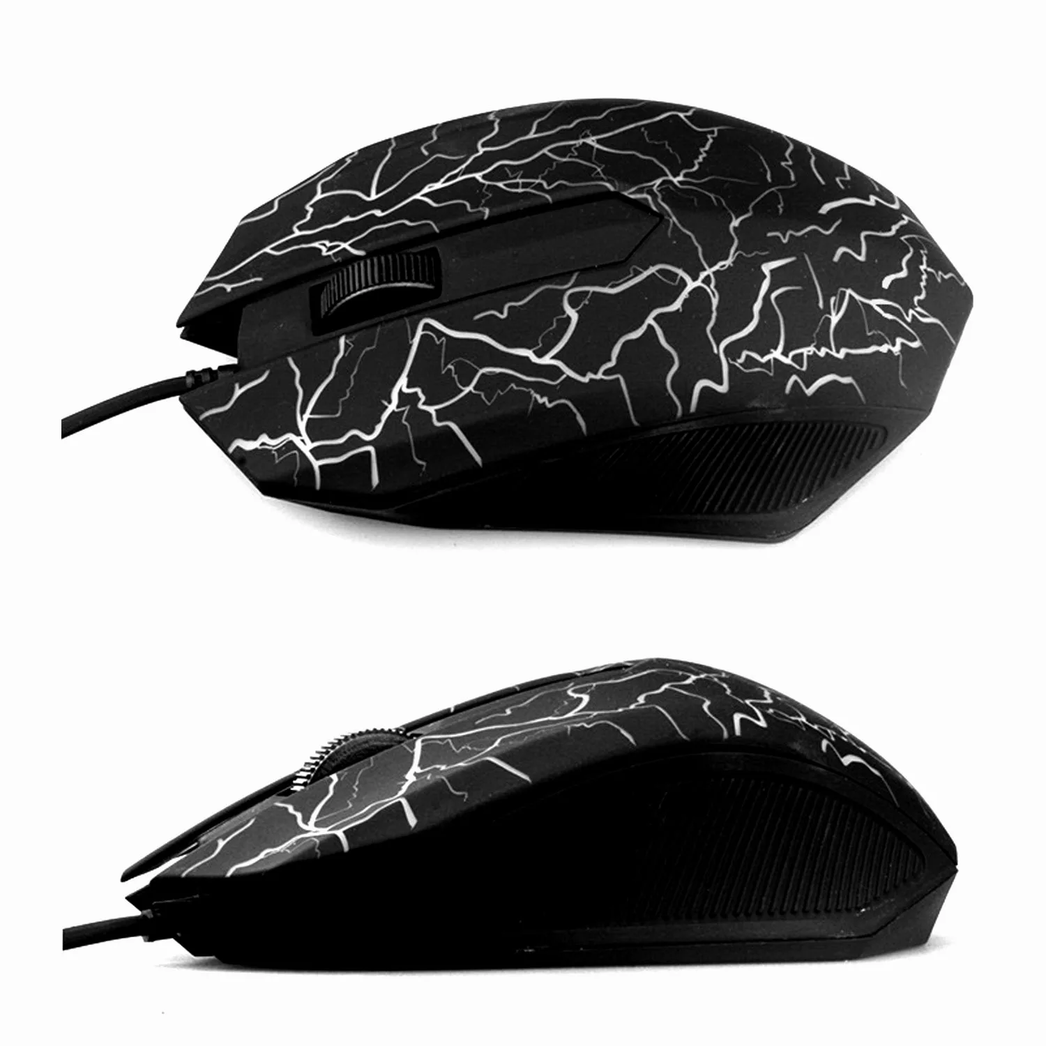 Vococal игровая Проводная USB оптическая мышь с подсветкой 3 кнопки для ПК настольного
