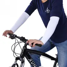 1 пара велосипедных ветрозащитных флисовых нарукавников дышащие быстросохнущие для рук с защитой от ультрафиолета рукава баскетбольные спортивные нарукавники