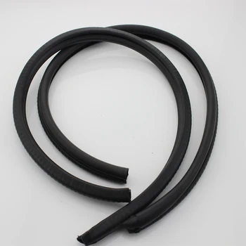 

Foal Burning 2 Pcs Car Door Scratch Strip Protector Edge Guard Rubber Strips for Ford Everest LHD 2015 2016 2017 Accessories