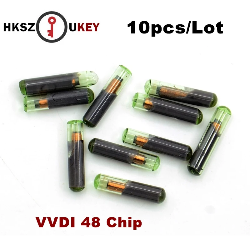 10 шт./лот VVDI 48 чип ID48 для Xhorse VVDI2 транспондер копировальный программатор Ключевого