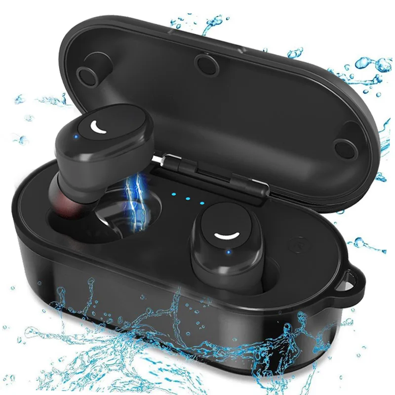 

X6 tws Mini Wireless Bluetooth Earphone Sport IPX8 Waterproof Swimming Wireless Charger in-ear Earbuds For iPhone Xiaomi Samsung
