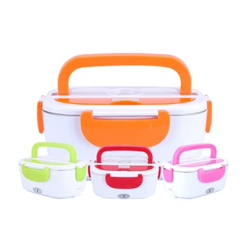 

1.5L 110V Electric Heating Lunch Box Portable Multifunctional Outdoor Picnic School Food Warmer Container with US Plug