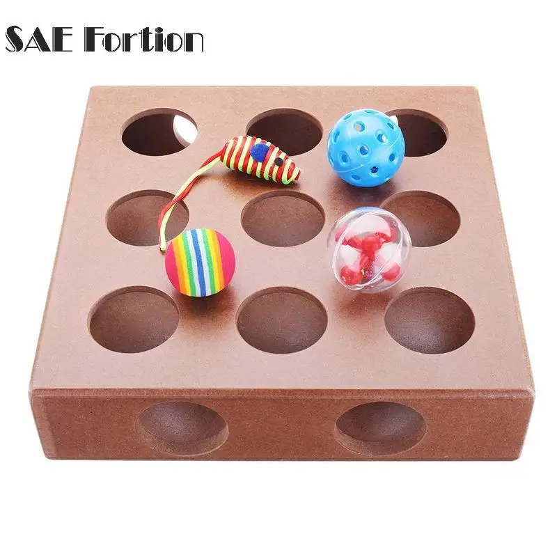 Buy SAE Fortion Smart Pet Cat Toy Pet Peek Play Toy
