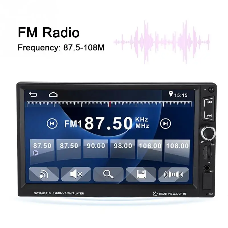 

7inch Car Video Player Bluetooth Touch Screen MP5 Radio HD Player