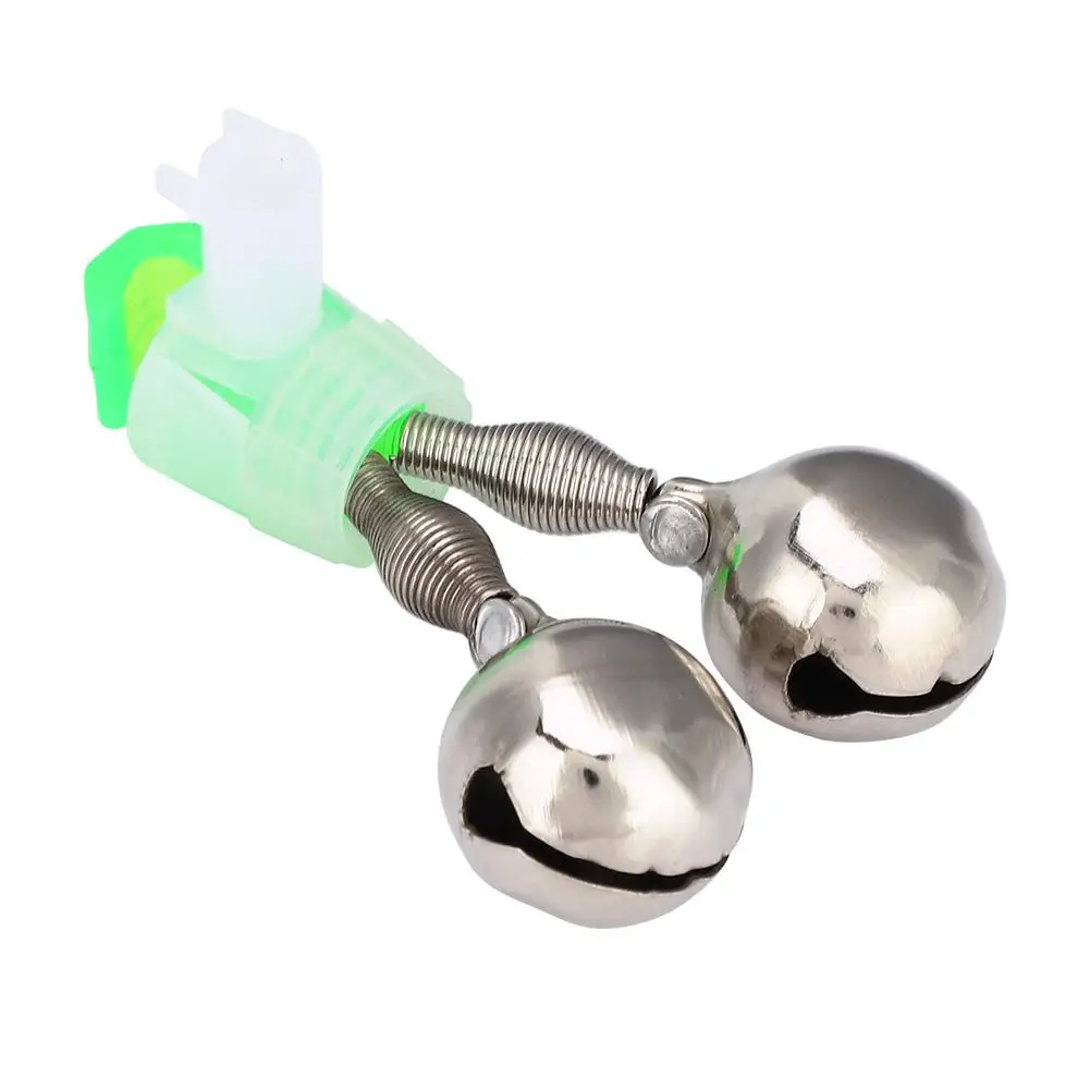 18mm Fishing Alarm Bells Stainless Steel Double Bell Fishing Pole