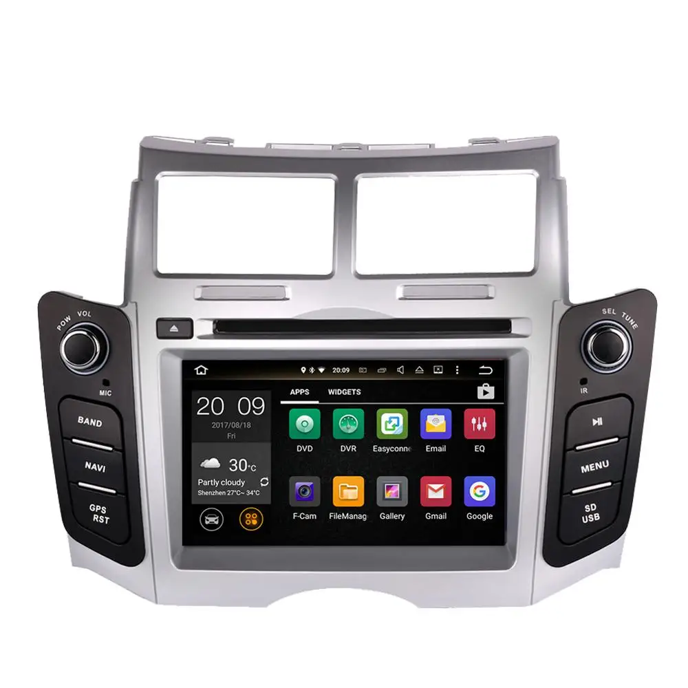 Cheap 4GB RAM Android 8.0 Car Radio DVD Player For Toyota Yaris 2005 2006 2007 2008 2009 2010 2011 with GPS Navigation Bluetooth Wifi 4 Cheap 4GB RAM Android 8.0 Car Radio DVD Player For Toyota Yaris 2005 2006 2007 2008 2009 2010 2011 with GPS Navigation Bluetooth Wifi 4