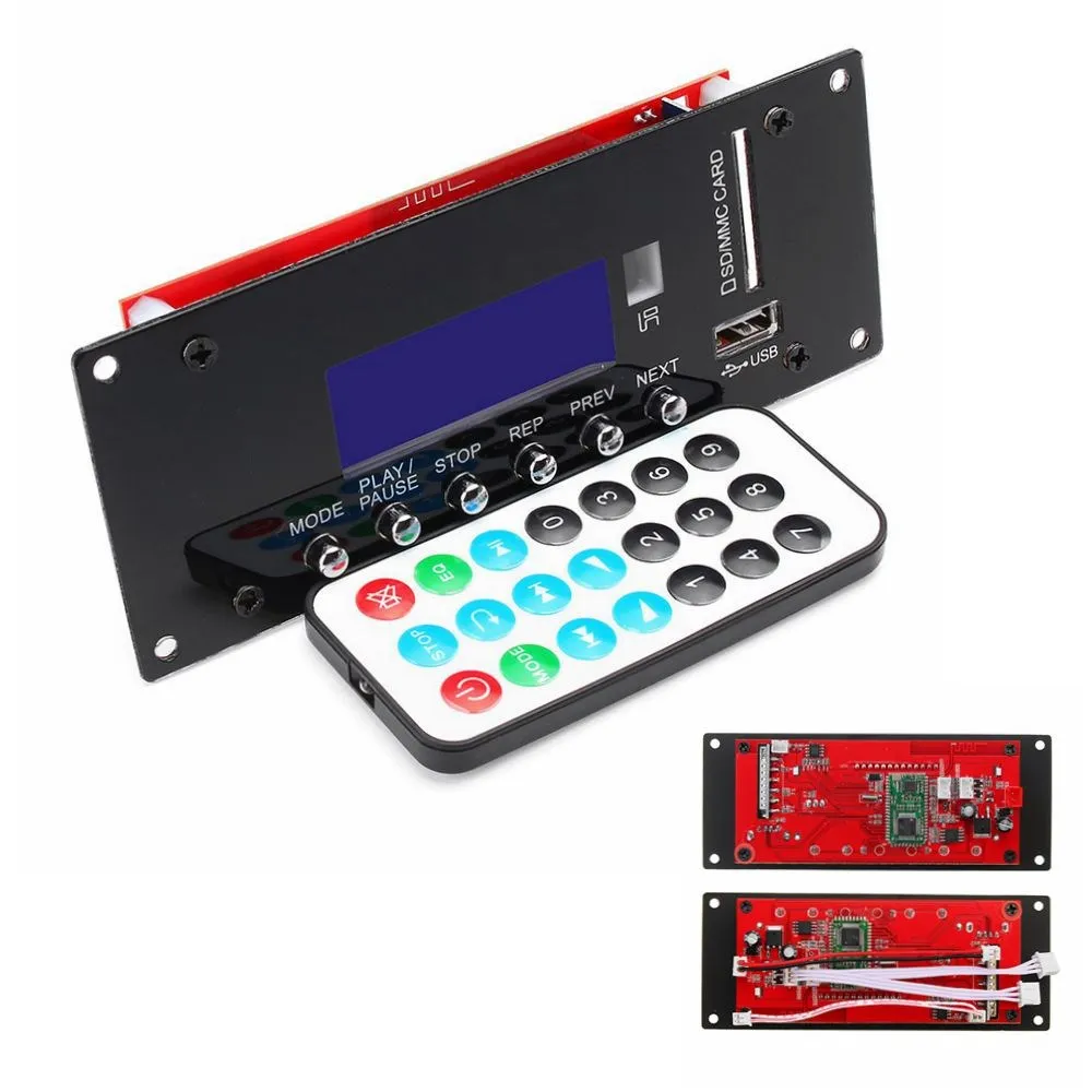 12V беспроводной bluetooth 4 0 MP3 аудио декодер плата радио модуль APE/FLAC/MP3/WMA/WAV APP