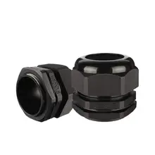 10 шт. M50 водонепроницаемый IP68 нейлоновый кабельный сальник регулируемый фиксатор для 32 мм-38 мм диаметр Кабельный провод