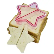 Обед DIY бутерброды Резак Плесень еда резка хлеб форма для печенья подарок Дети Обед чайник милая форма