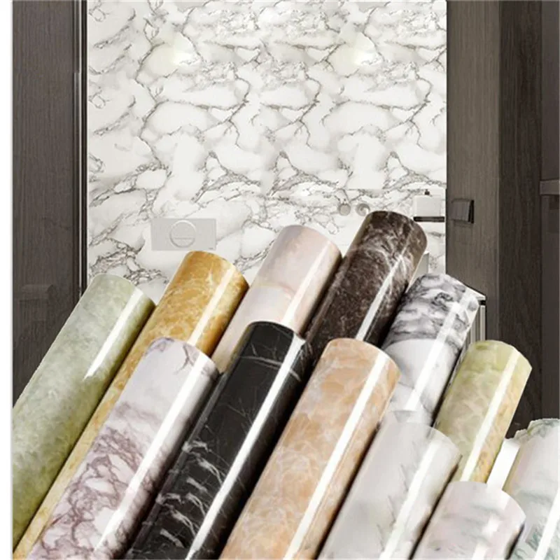 

Waterproof Wall Sticker Imitation Marble Pattern Moisture-Proof Stickers For Kids Room Wall Decals Home Decoration On The Wall