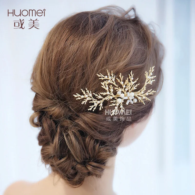 

J6123 NPASON Bride Headwear Ebay Amazon 2018 Best Sellers Marry Ornaments Source Strength Wedding Dress Hairpin