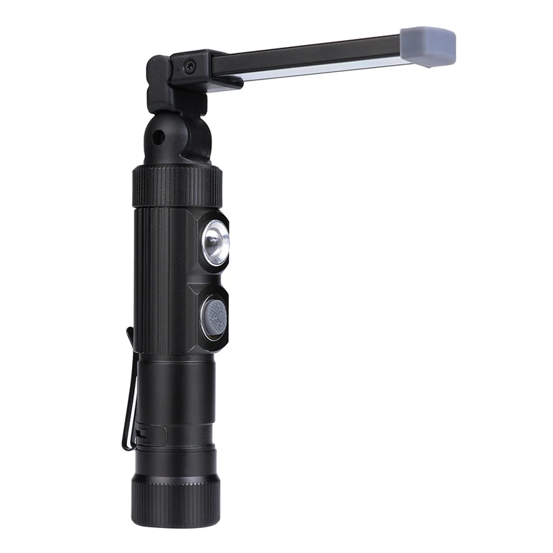 

XANES W549 LED COB Flashlight Torch 5Modes 360 180 Foldable Head Magnetic Tail USB Rechargeable Flashlight LED Lanterna Lamp